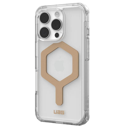 Калъф MagSafe за Apple iPhone 16 Pro, Urban Armor Gear, Plyo, Златист