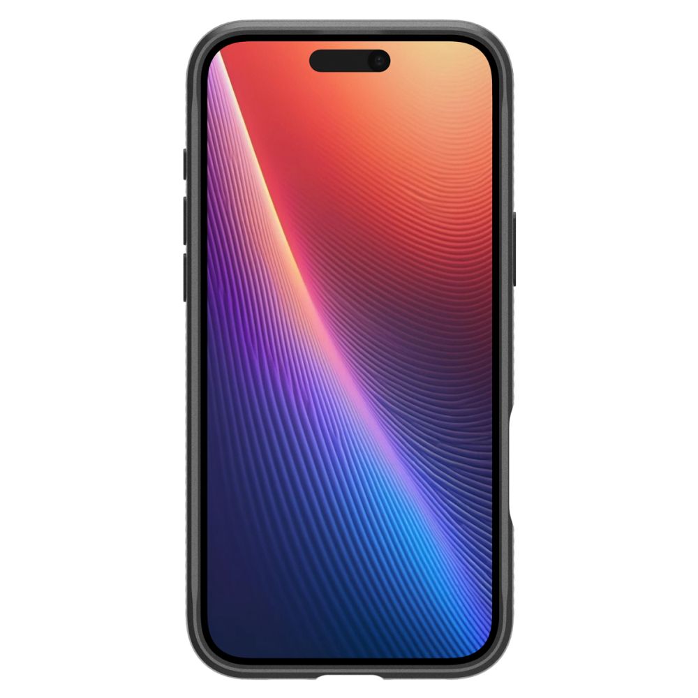 Калъф MagSafe за Apple iPhone 16, Spigen, Rugged Armor, Матово черен