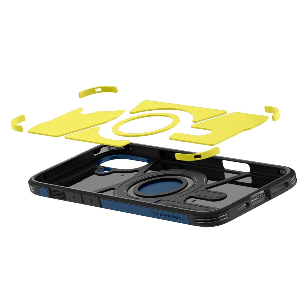 Калъф MagSafe за Apple iPhone 16, Spigen, Tough Armor, Тъмносин ACS08217