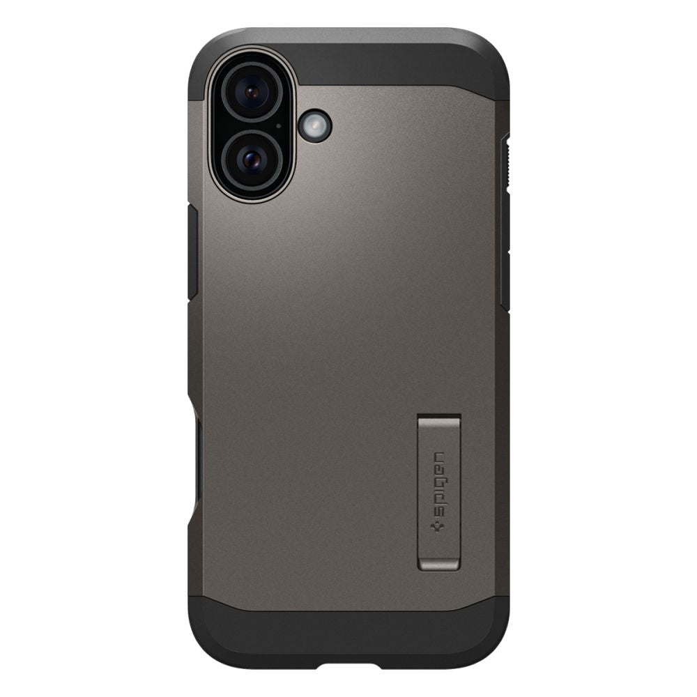 Калъф MagSafe за Apple iPhone 16, Spigen, Tough Armor, Сив