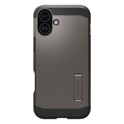 Калъф MagSafe за Apple iPhone 16, Spigen, Tough Armor, Сив
