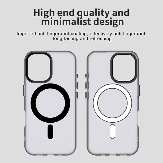 Калъф MagSafe за Apple iPhone 16, Techsuit, CandyCase, Черен