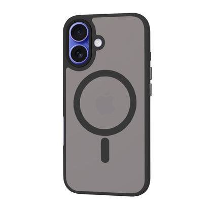 Калъф MagSafe за Apple iPhone 16, Techsuit, HaloFrost, Черен