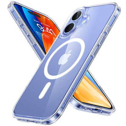 Калъф MagSafe за Apple iPhone 16, Torras, Diamond, Прозрачен