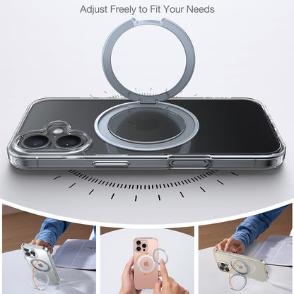 Калъф MagSafe за Apple iPhone 16, Torras, Ostand Pro, Прозрачен