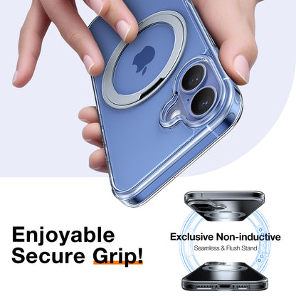 Калъф MagSafe за Apple iPhone 16, Torras, Ostand Pro, Прозрачен