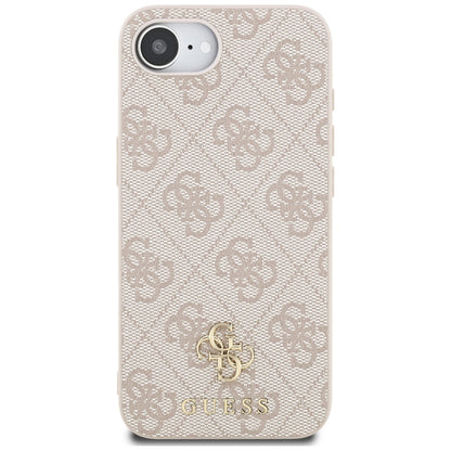 Калъф MagSafe за Apple iPhone 16e, Guess, 4G Classic, Розов