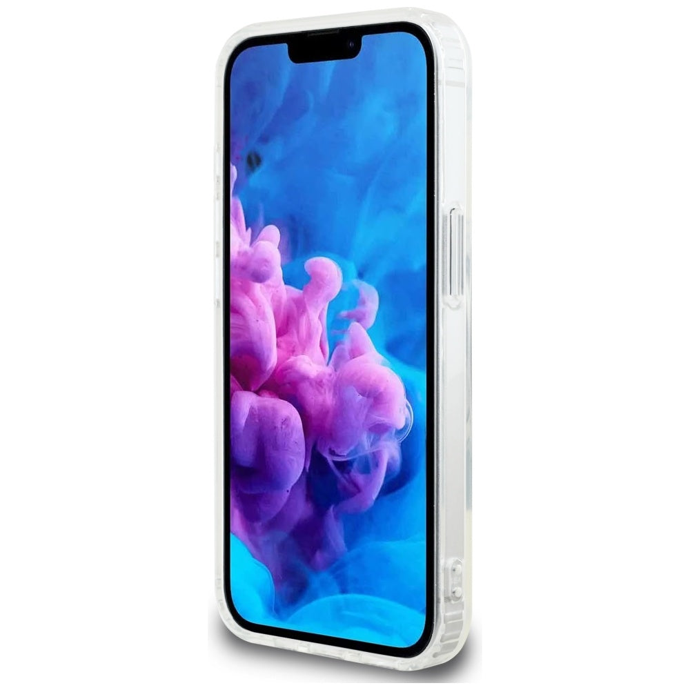 Калъф MagSafe за Apple iPhone 16e, Karl Lagerfeld, IML Karl's Head, Бял