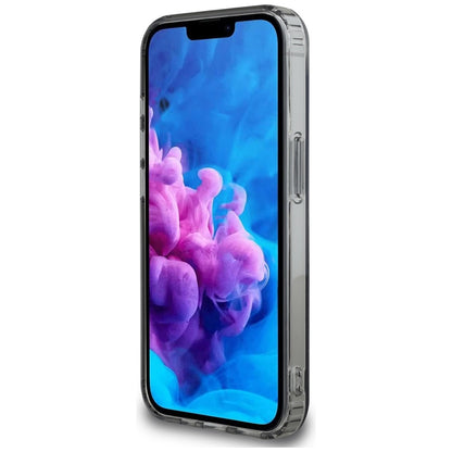 Калъф MagSafe за Apple iPhone 16e, Karl Lagerfeld, IML Metal Karl & Choupette's Heads, Черен