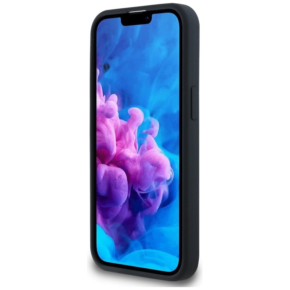 Калъф MagSafe за Apple iPhone 16e, Karl Lagerfeld, Силикон Karl & Choupette's Heads, Черен