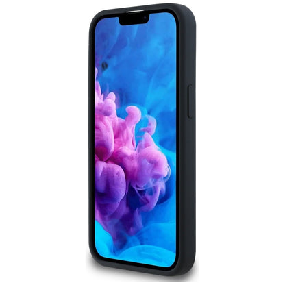 Калъф MagSafe за Apple iPhone 16e, Karl Lagerfeld, Силикон Karl & Choupette's Heads, Черен