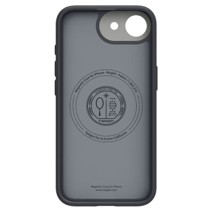 Калъф MagSafe за Apple iPhone 17e / 16e, Spigen, Caseology Nano Pop, Черен ACS09155