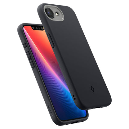 Калъф MagSafe за Apple iPhone 17e / 16e, Spigen, Caseology Nano Pop, Черен ACS09155