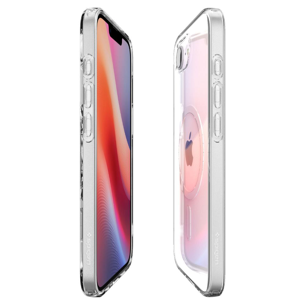 Калъф MagSafe за Apple iPhone 17e / 16e, Spigen, Liquid Crystal, Прозрачен ACS09150