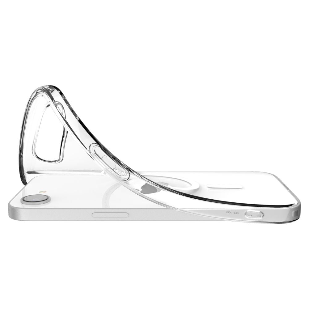 Калъф MagSafe за Apple iPhone 17e / 16e, Spigen, Liquid Crystal, Прозрачен ACS09150