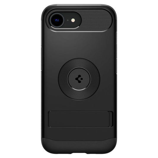 Калъф MagSafe за Apple iPhone 17e / 16e, Spigen, Slim Armor, Черен