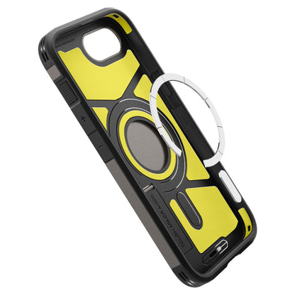 Калъф MagSafe за Apple iPhone 17e / 16e, Spigen, Tough Armor, Сив
