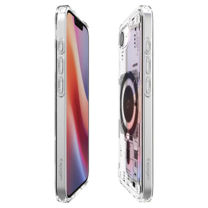 Калъф MagSafe за Apple iPhone 17e / 16e, Spigen, Ultra Hybrid Neo One, Прозрачен