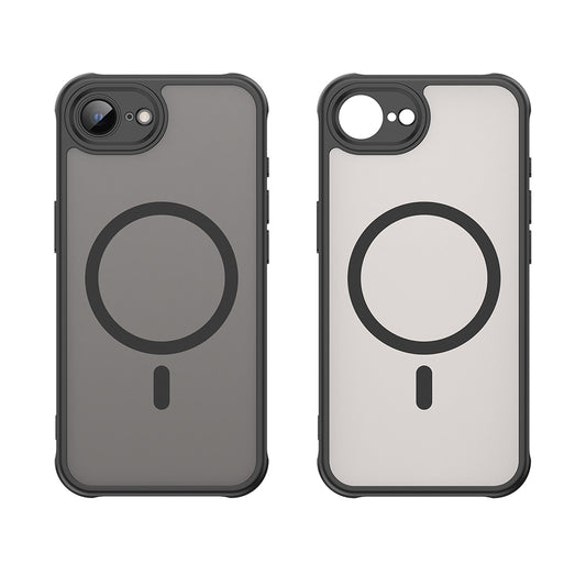 Калъф MagSafe за Apple iPhone 17e / 16e, Techsuit, HaloFrost II, Черен