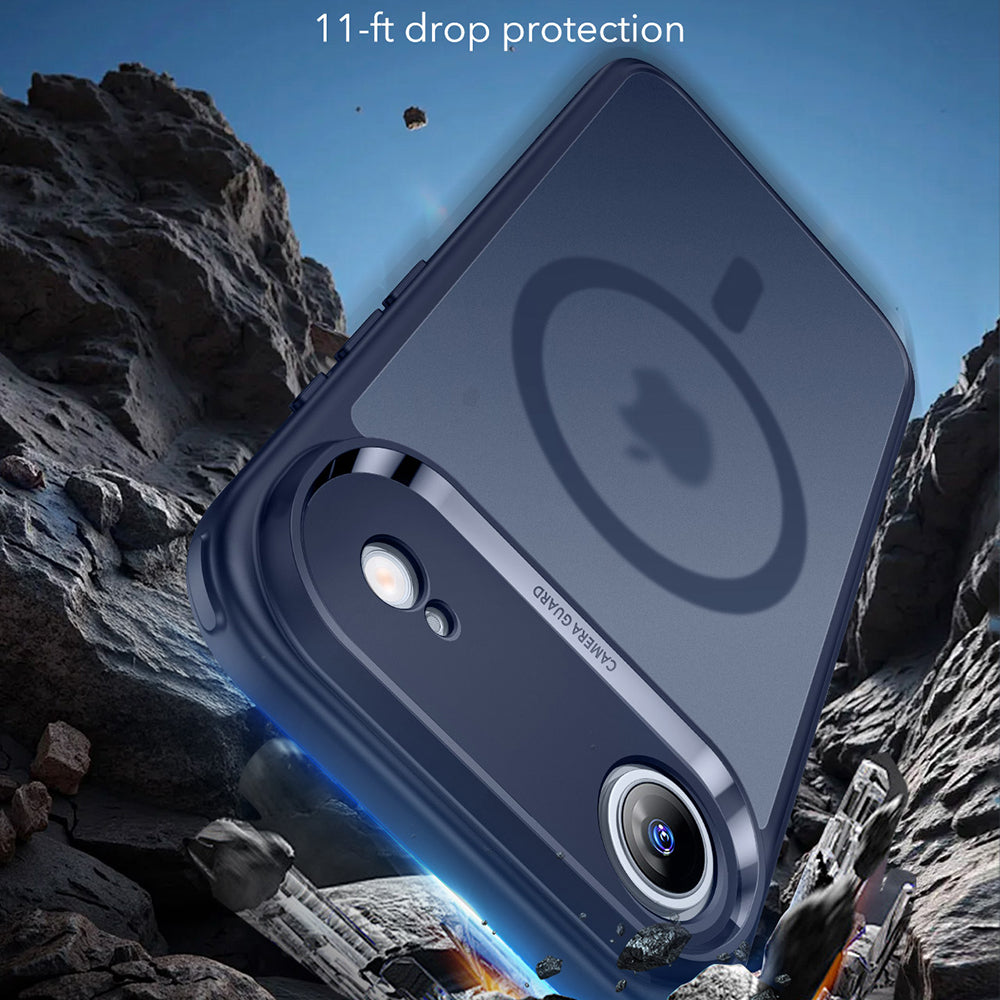 Калъф MagSafe за Apple iPhone 17 Air, ESR, Classic Hybrid, Сатенено син