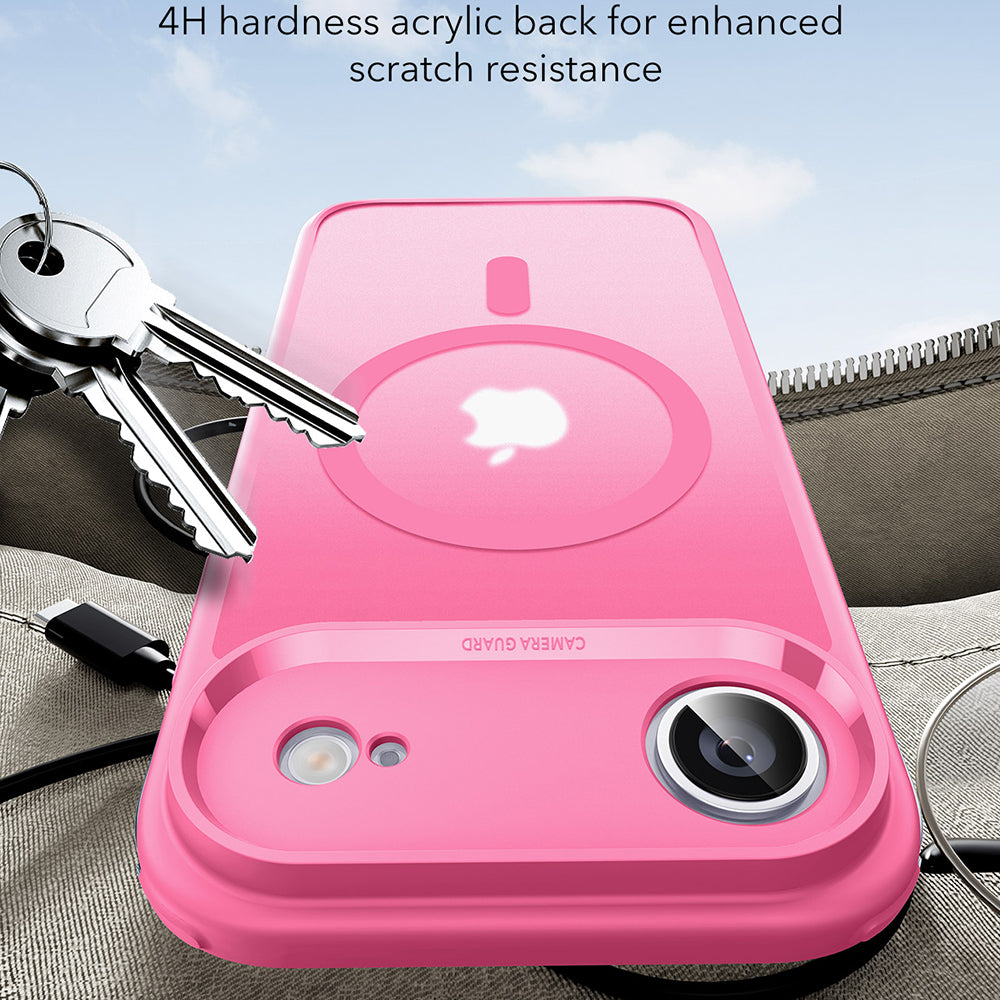Калъф MagSafe за Apple iPhone 17 Air, ESR, Classic Hybrid, Сатенено розов