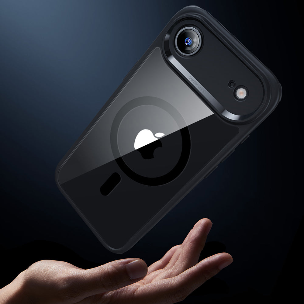 Калъф MagSafe за Apple iPhone 17 Air, ESR, Classic Hybrid, Прозрачно черен