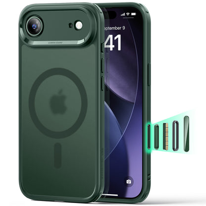 Калъф MagSafe за Apple iPhone 17 Air, ESR, Classic Hybrid, Сатенено зелен