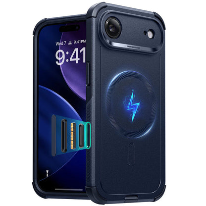 Калъф MagSafe за Apple iPhone 17 Air, ESR, Cyber, Син