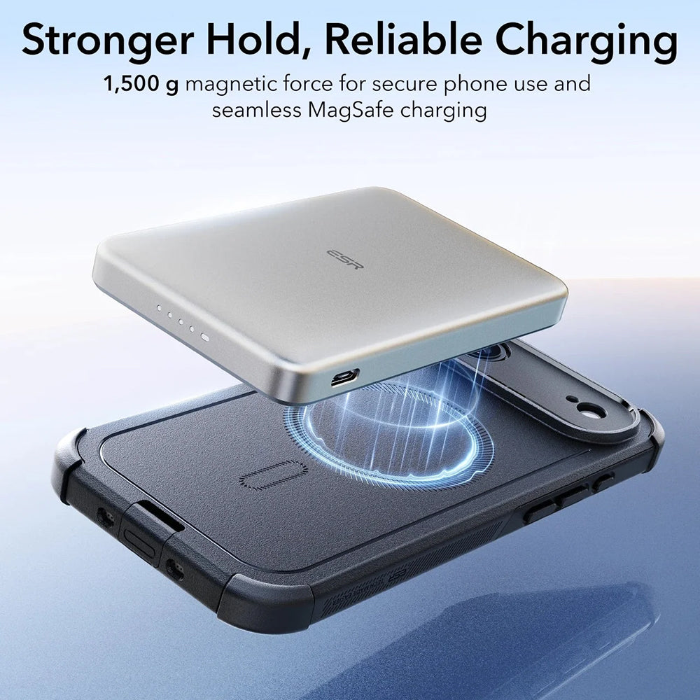 Калъф MagSafe за Apple iPhone 17 Air, ESR, Cyber, Черен