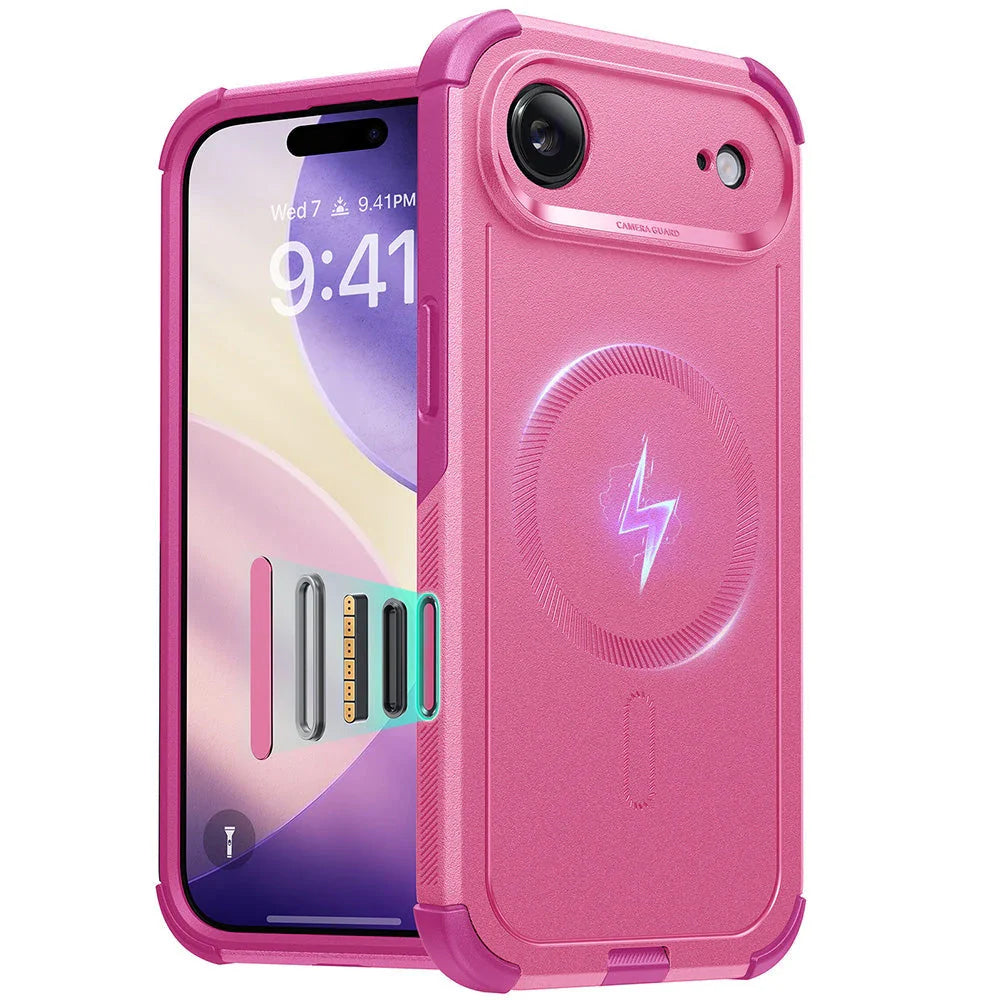 Калъф MagSafe за Apple iPhone 17 Air, ESR, Cyber, Розов