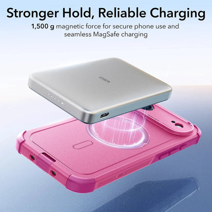 Калъф MagSafe за Apple iPhone 17 Air, ESR, Cyber, Розов