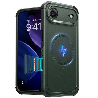 Калъф MagSafe за Apple iPhone 17 Air, ESR, Cyber, Зелен