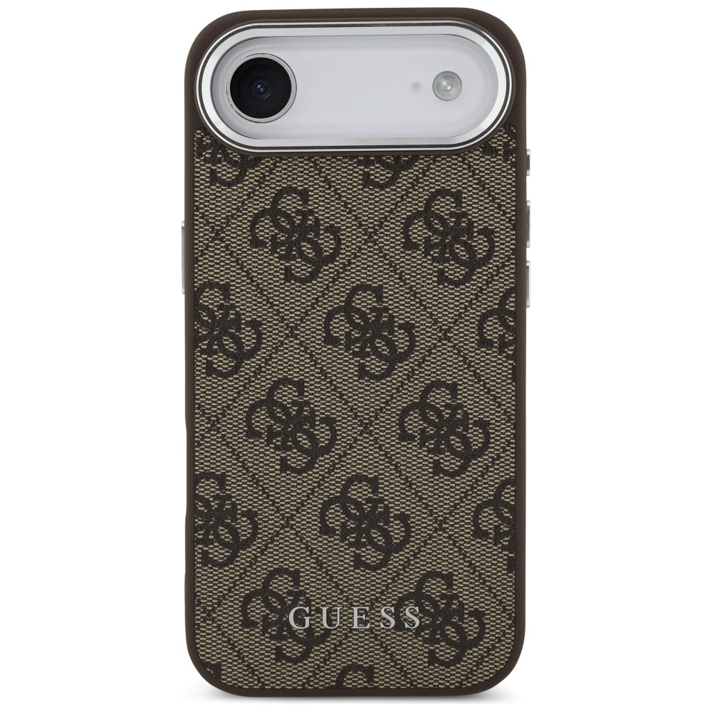 Калъф MagSafe за Apple iPhone 17 Air, Guess, 4G Classic Logo, Кафяв