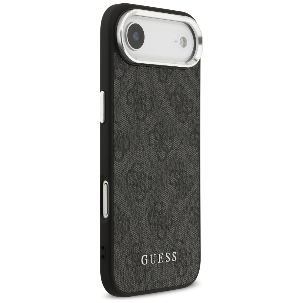 Калъф MagSafe за Apple iPhone 17 Air, Guess, 4G Classic Logo, Черен