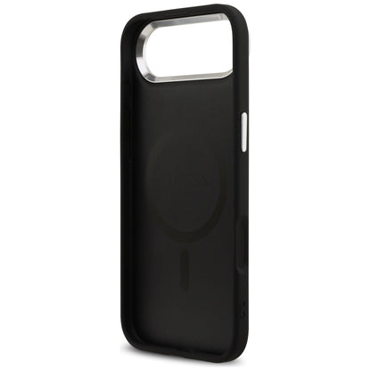 Калъф MagSafe за Apple iPhone 17 Air, Guess, 4G Classic Logo, Черен