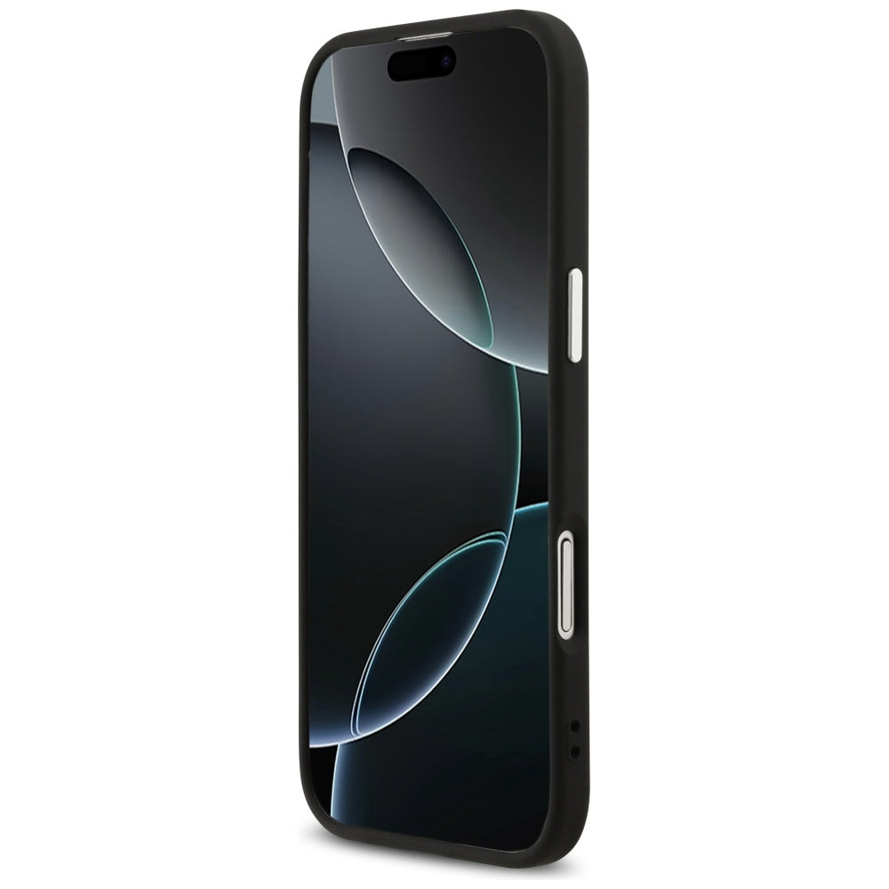 Калъф MagSafe за Apple iPhone 17 Air, Guess, 4G Classic Logo, Черен