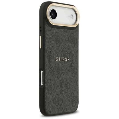 Калъф MagSafe за Apple iPhone 17 Air, Guess, 4G Classic, Черен
