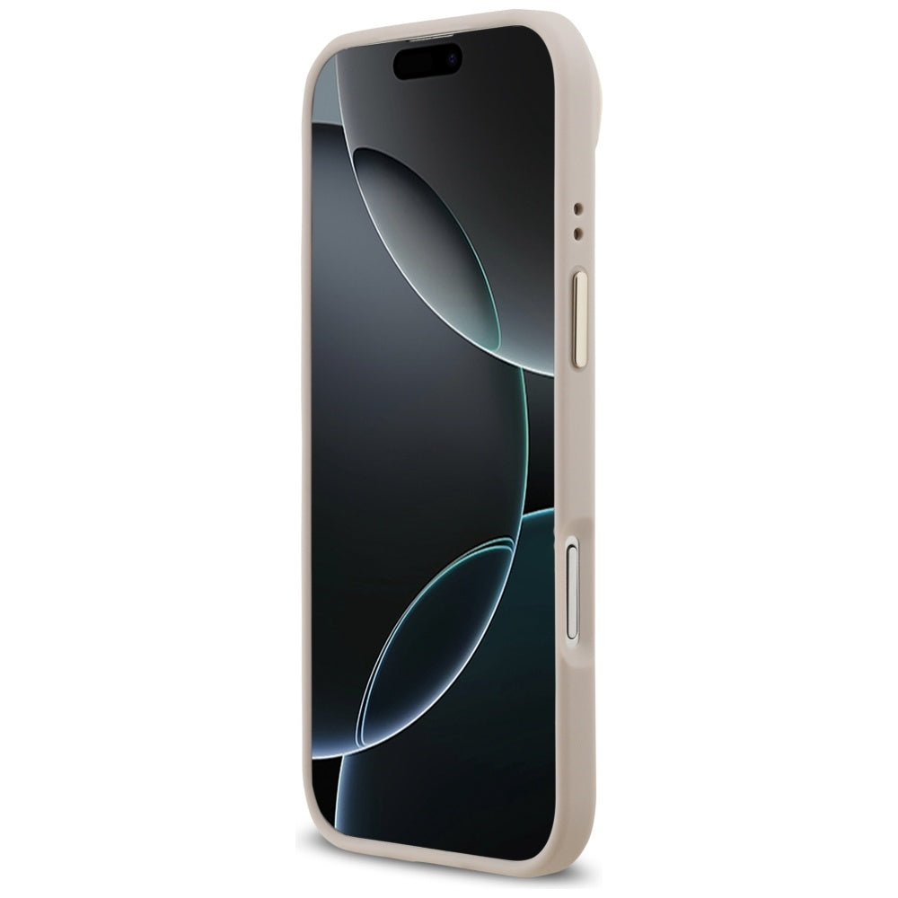 Калъф MagSafe за Apple iPhone 17 Air, Guess, 4G Classic, Розов