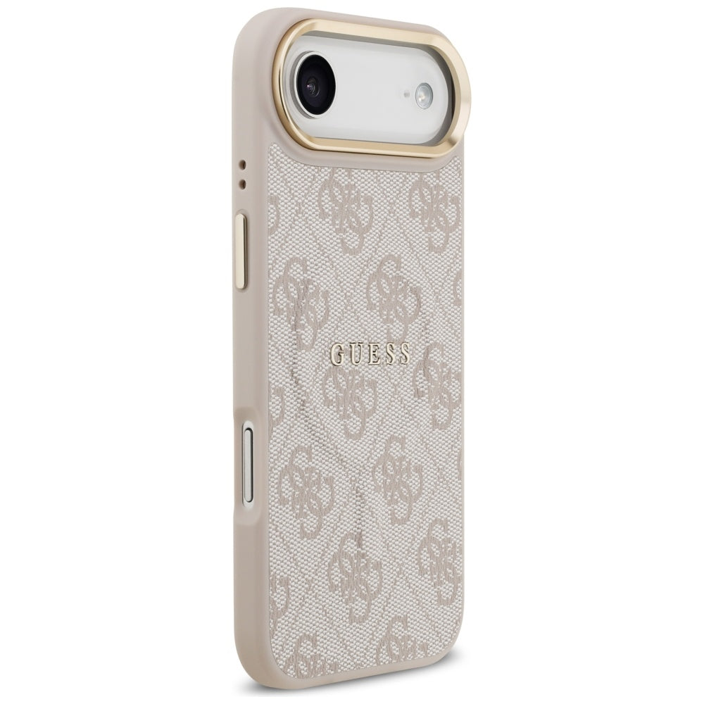 Калъф MagSafe за Apple iPhone 17 Air, Guess, 4G Classic, Розов