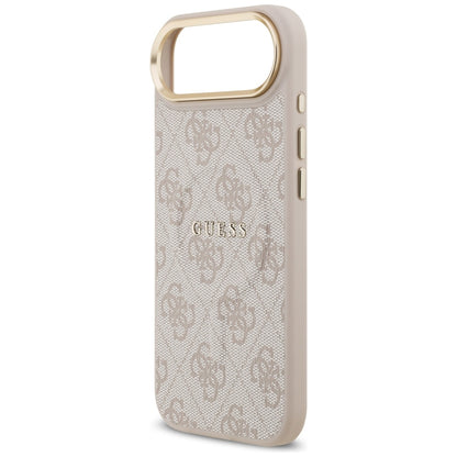Калъф MagSafe за Apple iPhone 17 Air, Guess, 4G Classic, Розов