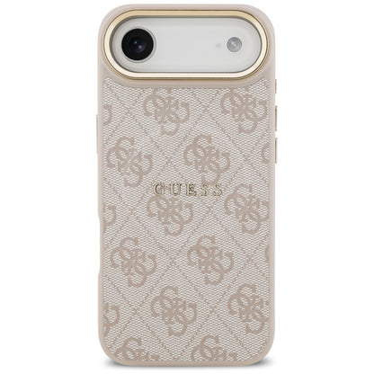 Калъф MagSafe за Apple iPhone 17 Air, Guess, 4G Classic, Розов