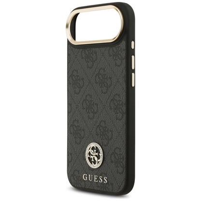 MagSafe Case for Apple iPhone 17 Air, Guess, 4G Strass Logo, Black