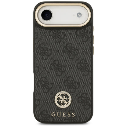 MagSafe Case for Apple iPhone 17 Air, Guess, 4G Strass Logo, Black