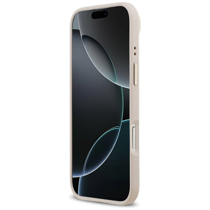 Калъф MagSafe за Apple iPhone 17 Air, Guess, Grained Strass Logo, Розов