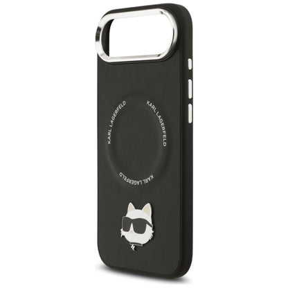MagSafe Case for Apple iPhone 17 Air, Karl Lagerfeld, Choupette Pin, Black