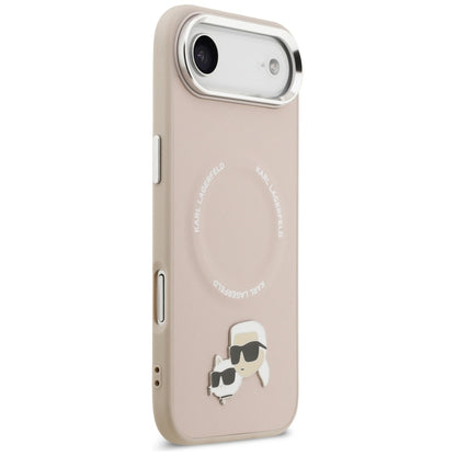 MagSafe Case for Apple iPhone 17 Air, Karl Lagerfeld, Karl & Choupette Pins, Pink