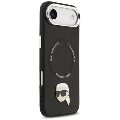 Калъф MagSafe за Apple iPhone 17 Air, Karl Lagerfeld, Karl Pin, Черен