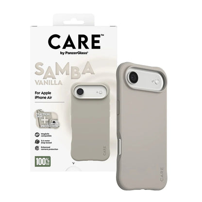 Калъф MagSafe за Apple iPhone 17 Air, PanzerGlass, Care Fashionable, Бежов