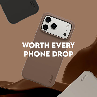 Калъф MagSafe за Apple iPhone 17 Air, PanzerGlass, Care Fashionable, Кафяв
