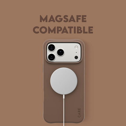 Калъф MagSafe за Apple iPhone 17 Air, PanzerGlass, Care Fashionable, Кафяв